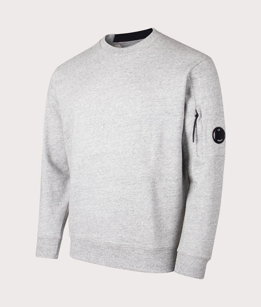CP Company Mens Diagonal Raised Fleece Sweatshirt